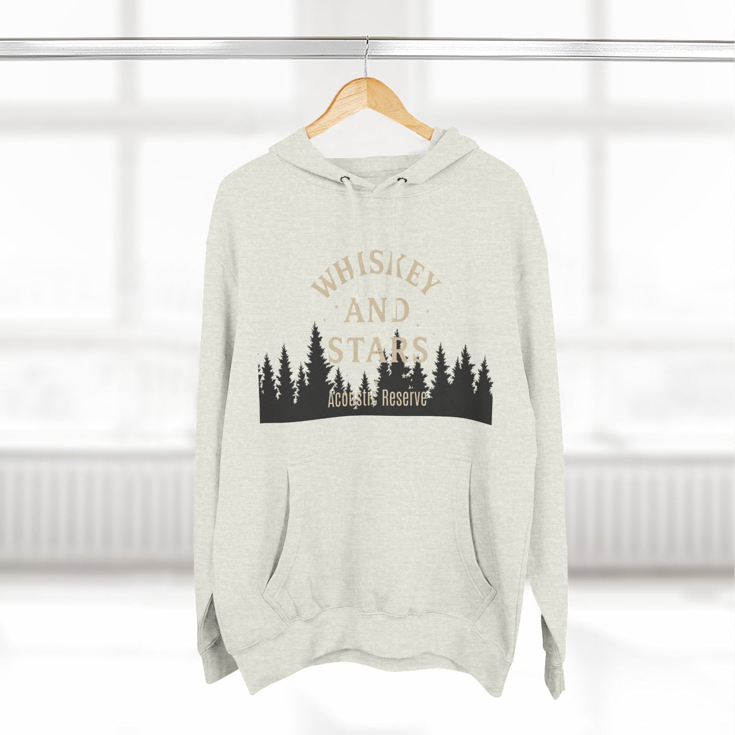 Cozy Whiskey and Stars Hoodie