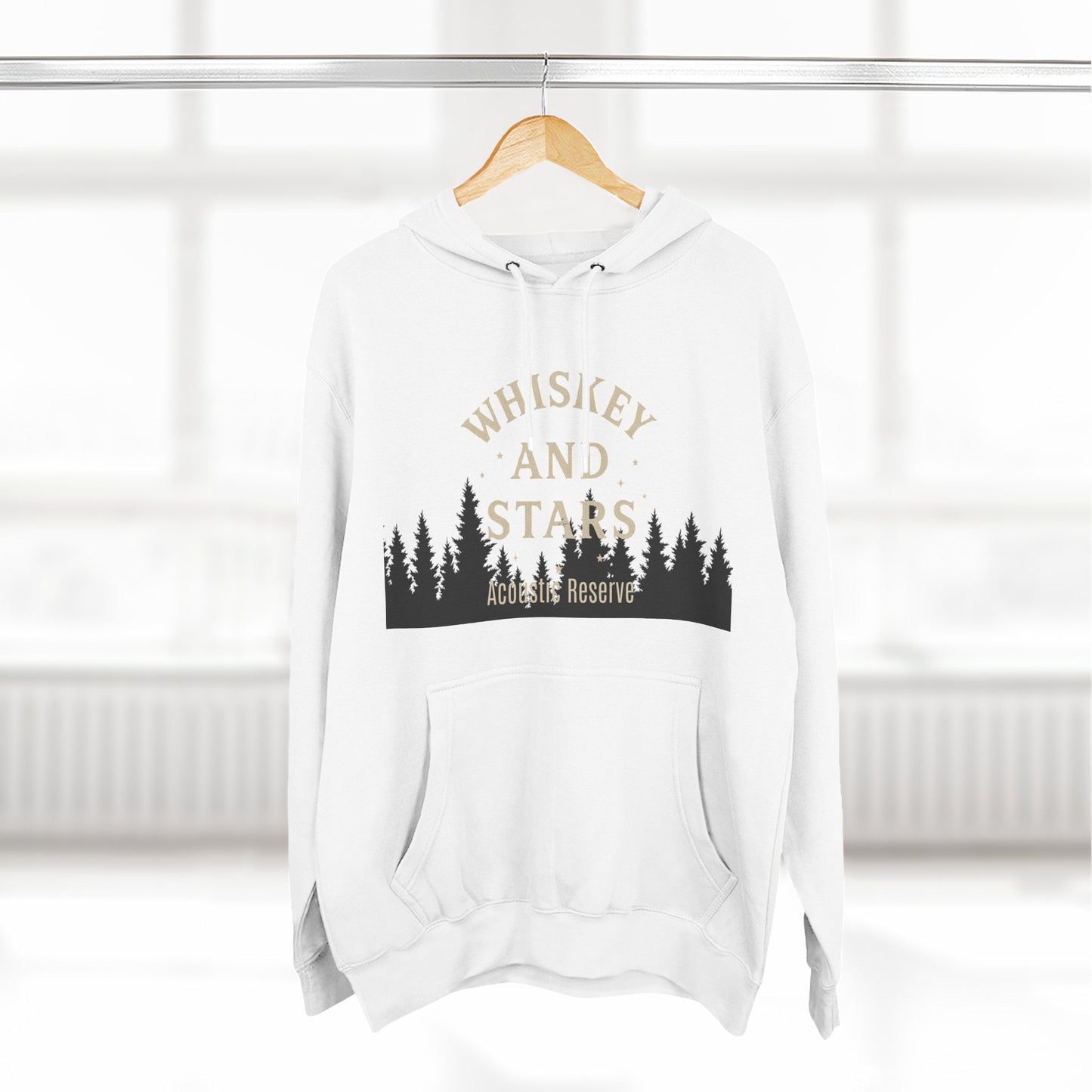 Cozy Whiskey and Stars Hoodie