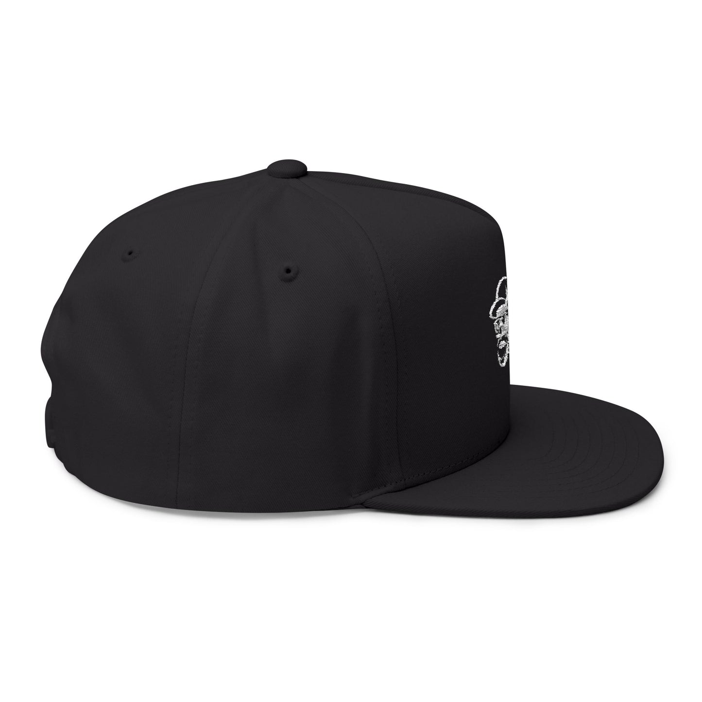 Flat Bill Cap (Embroidery)