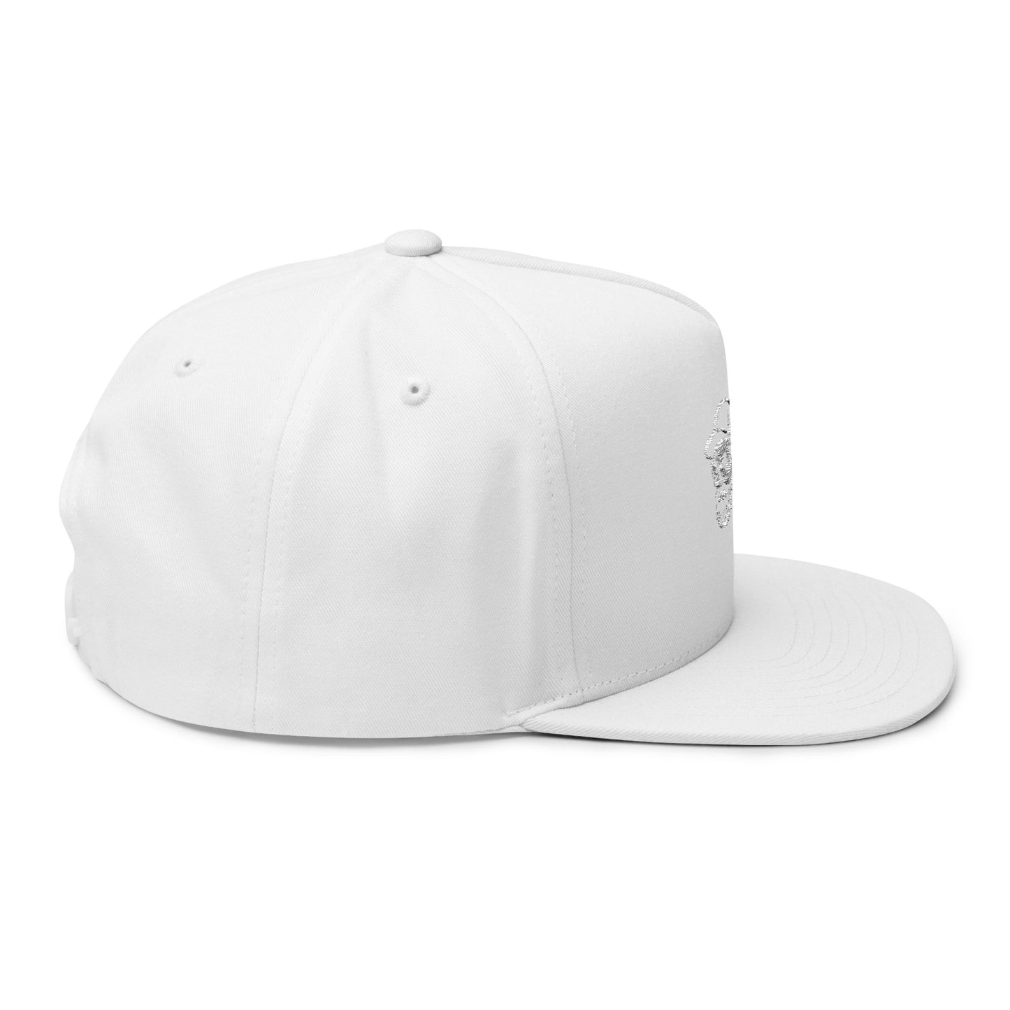 Flat Bill Cap (Embroidery)