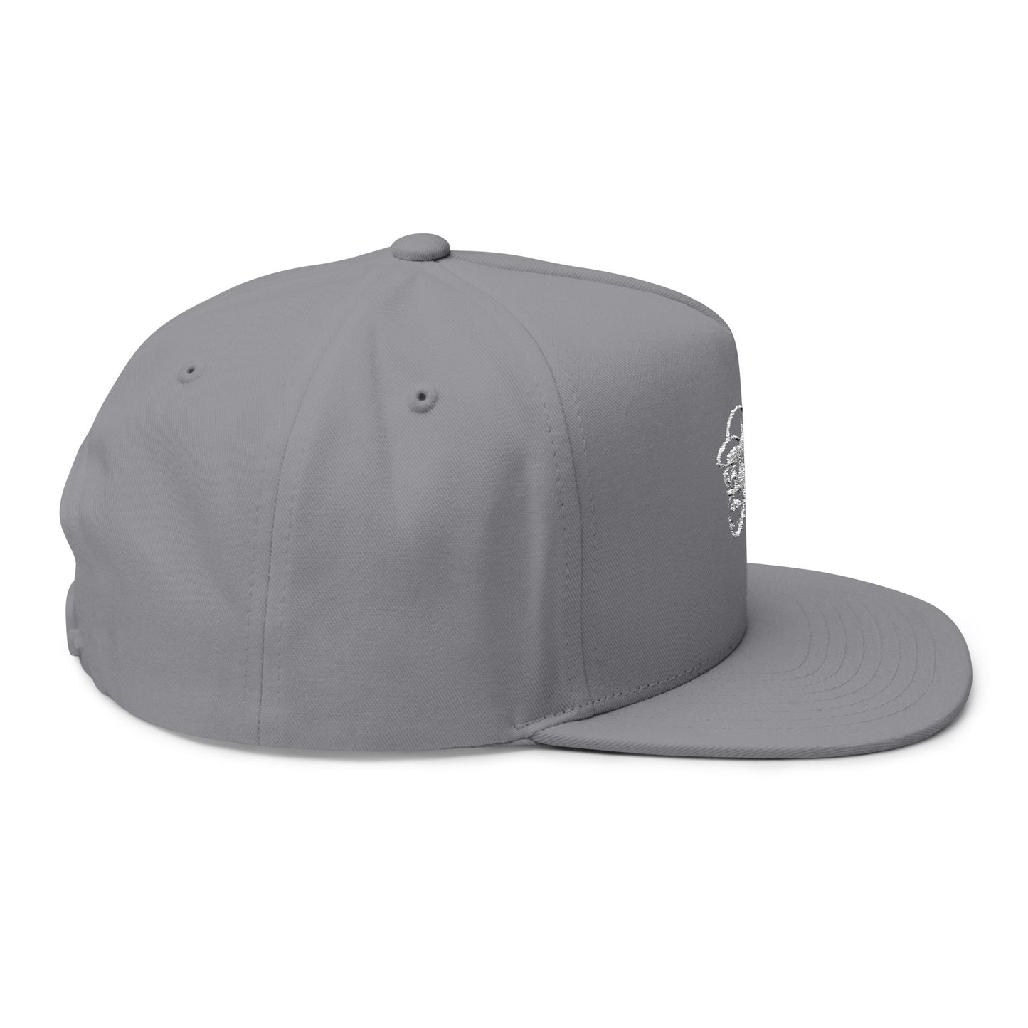 Flat Bill Cap (Embroidery)